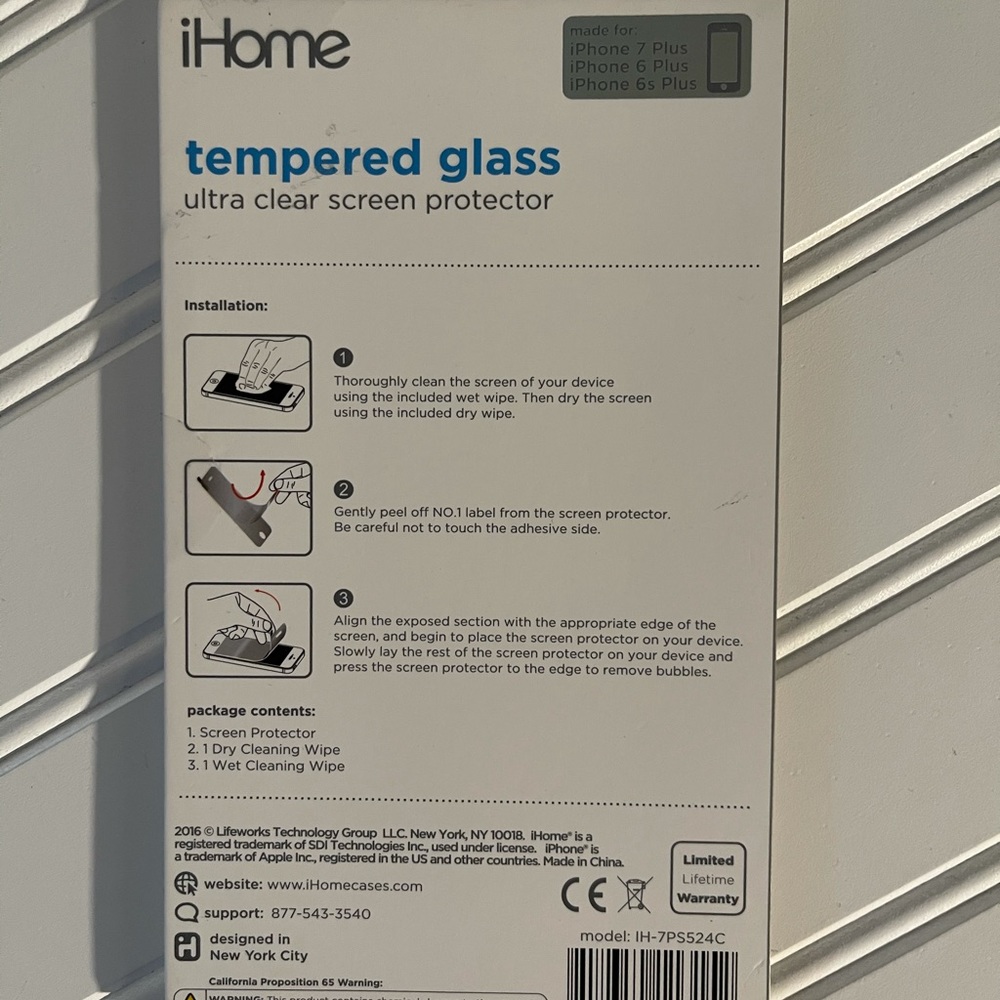 iPhone screen protector-7plus,6plus,6splus - Picture 2 of 3